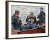 The Fishing Trip-Rosemary Lowndes-Framed Giclee Print