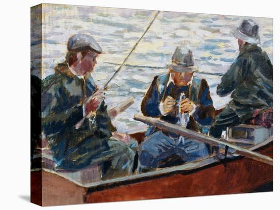 The Fishing Trip-Rosemary Lowndes-Stretched Canvas