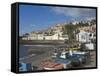 The Fishing Village of Camara De Lobos, a Favourite of Sir Winston Churchill, Madeira, Portugal, At-James Emmerson-Framed Stretched Canvas