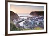 The Fishing Village of Staithes in the North York Moors-Julian Elliott-Framed Photographic Print