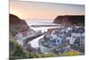 The Fishing Village of Staithes in the North York Moors-Julian Elliott-Mounted Photographic Print