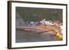 The Fishing Village of Staithes in the North York Moors-Julian Elliott-Framed Photographic Print