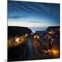 The Fishing Village of Staithes on the Yorkshire Coast, Just before Dawn-John Potter-Mounted Photographic Print