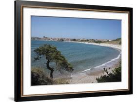 The Fishing Village, Resort and Beach of Isola Rossa, Sardinia, Italy, Mediterranean-Ethel Davies-Framed Photographic Print