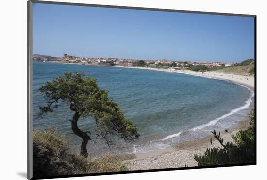 The Fishing Village, Resort and Beach of Isola Rossa, Sardinia, Italy, Mediterranean-Ethel Davies-Mounted Photographic Print