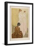 The Fitting, 1890-91-Mary Stevenson Cassatt-Framed Giclee Print