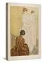The Fitting, 1890-91-Mary Stevenson Cassatt-Stretched Canvas