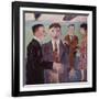 The Fitting, 1978-Peter Wilson-Framed Giclee Print