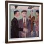 The Fitting, 1978-Peter Wilson-Framed Giclee Print