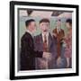 The Fitting, 1978-Peter Wilson-Framed Giclee Print