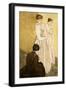 The Fitting, Pub. 1891 (Colour Litho)-Mary Stevenson Cassatt-Framed Giclee Print