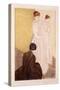The Fitting-Mary Stevenson Cassatt-Stretched Canvas