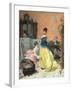 The Fitting-Alfred Emile Stevens-Framed Giclee Print