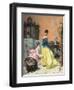 The Fitting-Alfred Emile Stevens-Framed Giclee Print