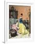 The Fitting-Alfred Emile Stevens-Framed Giclee Print