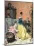 The Fitting-Alfred Emile Stevens-Mounted Giclee Print