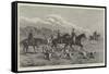 The Fitzwilliam Hunt, Picture Presented to Earl Fitzwilliam on His Golden Wedding-null-Framed Stretched Canvas