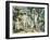 The Five Bathers, ca. 1880-82-Paul Cézanne-Framed Giclee Print