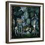 The Five Bathers-Paul Cézanne-Framed Giclee Print