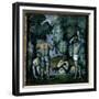 The Five Bathers-Paul Cézanne-Framed Giclee Print