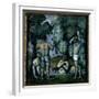 The Five Bathers-Paul Cézanne-Framed Giclee Print