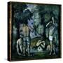 The Five Bathers-Paul Cézanne-Stretched Canvas