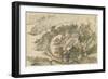 The Five Deer Hermitage, Early 17th Century-Li Shida-Framed Giclee Print