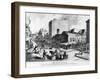 The Five Points in 1859 Lithograph-null-Framed Giclee Print