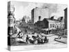 The Five Points in 1859 Lithograph-null-Stretched Canvas