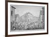 The Five Points, Junction of Baxter, Worth and Park Streets, New York, C.1829-George Catlin-Framed Giclee Print