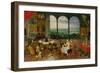 The Five Senses: Hearing-Jan Brueghel the Elder-Framed Giclee Print