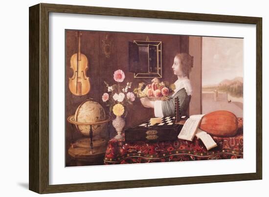 The Five Senses, or Summer, 1633-Sebastian Stoskopff-Framed Giclee Print