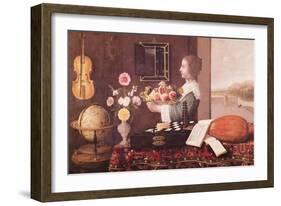 The Five Senses, or Summer, 1633-Sebastian Stoskopff-Framed Giclee Print