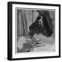 The Five Senses-Sight, Plate 19 from 'The Boudoir of Mme Cc', 1912-Franz Von Bayros-Framed Giclee Print