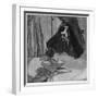 The Five Senses-Sight, Plate 19 from 'The Boudoir of Mme Cc', 1912-Franz Von Bayros-Framed Giclee Print