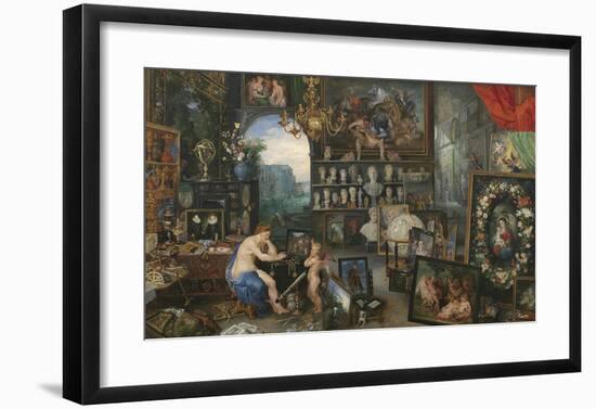 The Five Senses - Sight-Peter Paul Rubens-Framed Premium Giclee Print