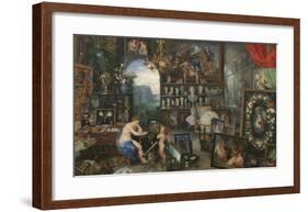 The Five Senses - Sight-Peter Paul Rubens-Framed Premium Giclee Print