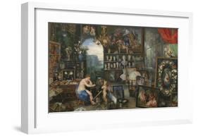 The Five Senses - Sight-Peter Paul Rubens-Framed Premium Giclee Print