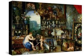 The Five Senses: Sight-Jan Brueghel the Elder-Stretched Canvas