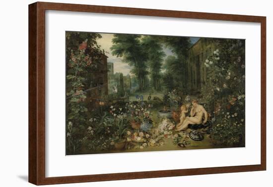 The Five Senses - Smell-Peter Paul Rubens-Framed Premium Giclee Print