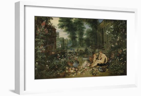 The Five Senses - Smell-Peter Paul Rubens-Framed Premium Giclee Print