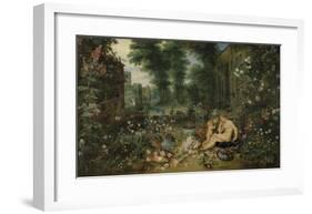 The Five Senses - Smell-Peter Paul Rubens-Framed Premium Giclee Print