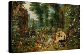 The Five Senses: Smell-Jan Brueghel the Elder-Stretched Canvas