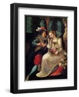 The Five Senses: Smell-Frans I Pourbus-Framed Giclee Print