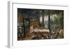 The Five Senses - Taste-Peter Paul Rubens-Framed Premium Giclee Print