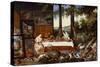 The Five Senses, Taste-Jan the Younger Brueghel-Stretched Canvas