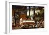 The Five Senses, Taste-Jan the Younger Brueghel-Framed Giclee Print