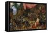 The Five Senses: Touch-Jan Brueghel the Elder-Framed Stretched Canvas