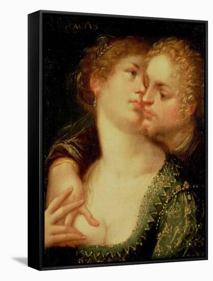 The Five Senses: Touch-Hans von Aachen-Framed Stretched Canvas