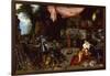 The Five Senses, Touch-Jan the Younger Brueghel-Framed Giclee Print